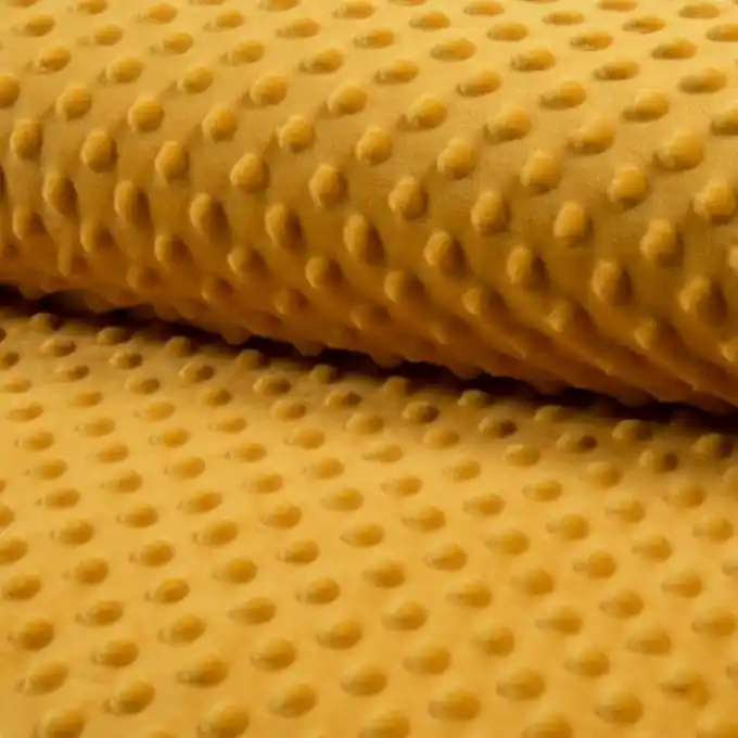 Polarfleece Minky Safran Super-Preis