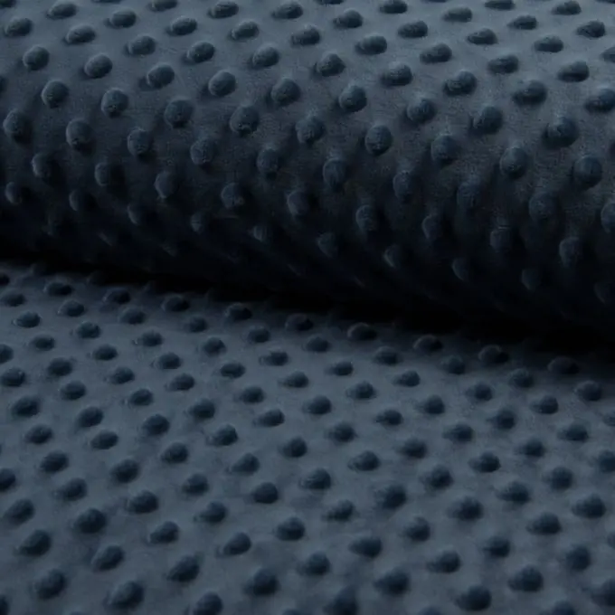 Online Kaufen Polarfleece Minky Jeansblau