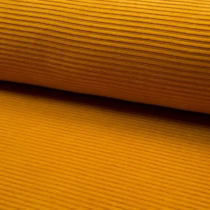 Begrenztes Angebot Jersey gerippt einfarbig orange