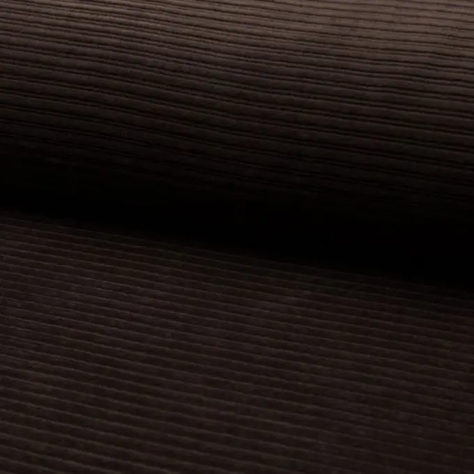 Limited Edition Jersey gerippt dunkelbraun