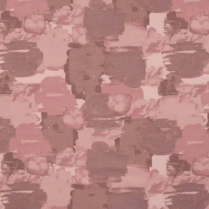 Jersey Bio Baumwolle abstraktes Motiv Rosa Must-Have