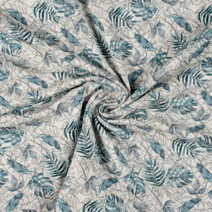 Trendiger Bio-Baumwoll-Jersey und schönem Natur-Druck Top-Seller