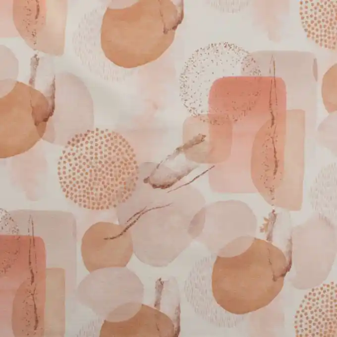 Bio-French-Terry mit floralem Muster für Sportbekleidung. Top-Qualität