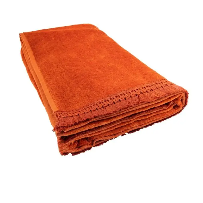 Nur Für Kurze Zeit Duschvorhang aus Samtziegelsteinfarbe 70x140cm