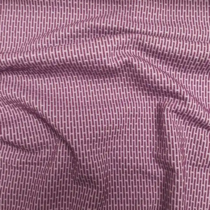 Abverkauf Albstoffe Jacquard-Strick aus Bio-Baumwolle – Futuristischer Druck