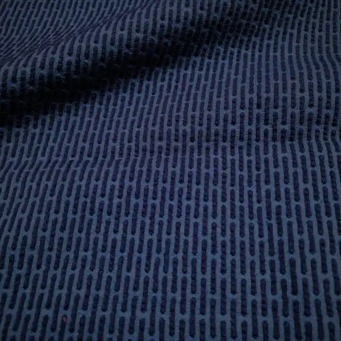 Neu Albstoffe Jacquard Bio-Baumwollstrick: Futuristischer Druck,