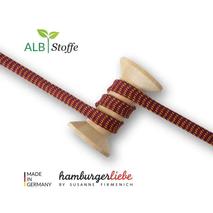 Albstoffe Bio-Baumwollband in bunten Farben Sonderaktion