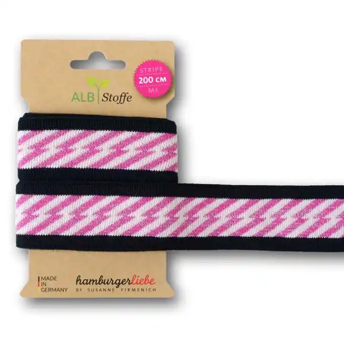 Beliebt Elastisches Lurex-Band mit Blitzmuster für Kinderkleidung