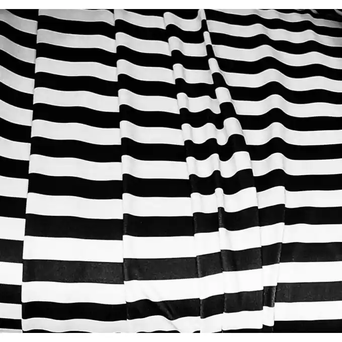 Lycra-Stoff mit Streifenmuster für Sport- und Bademode Echt