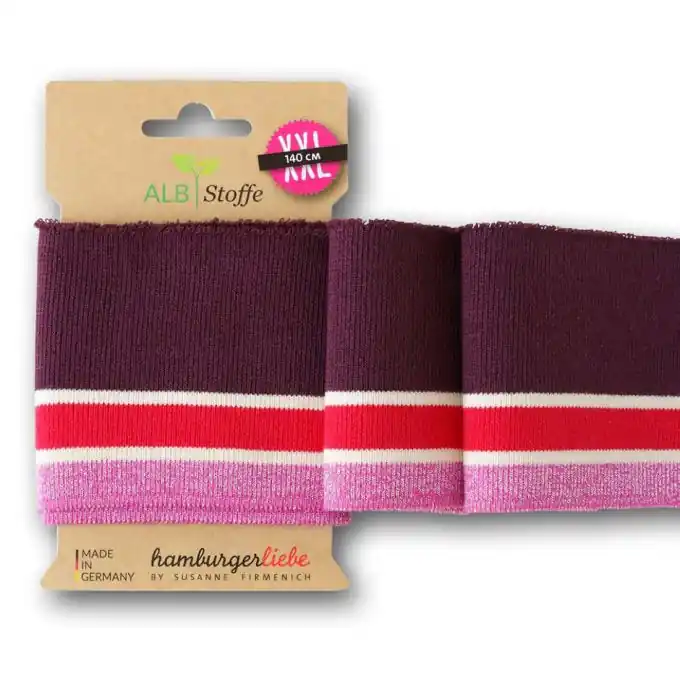 Markenware Umweltfreundliche Bio-Rippbündchen – Albstoffe Galm Kollektion