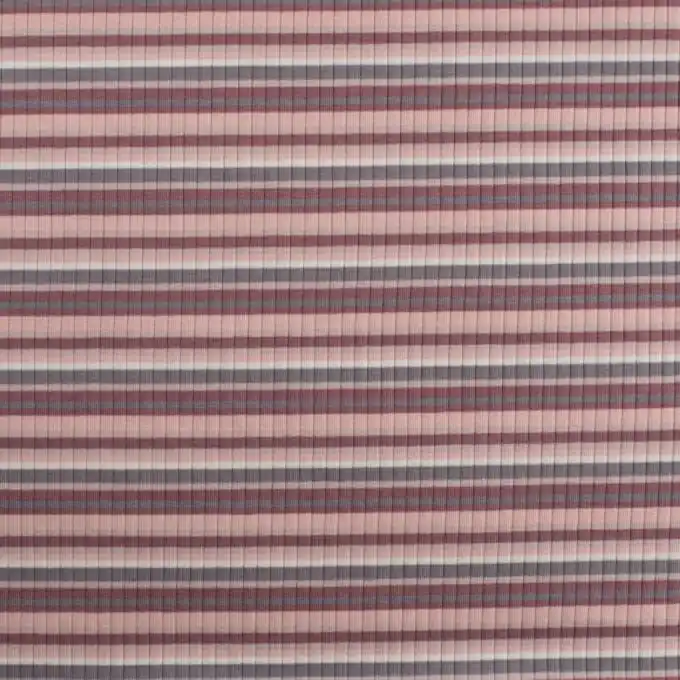 Jersey Baumwolle Streifen rosa Heute Kaufen