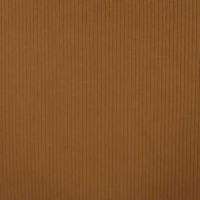 Bündchenstoff Jersey kamell Weltweiter Versand