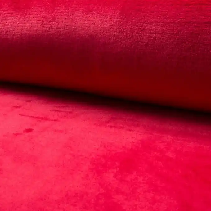 Top-Seller Alpenfleece einfarbig rot