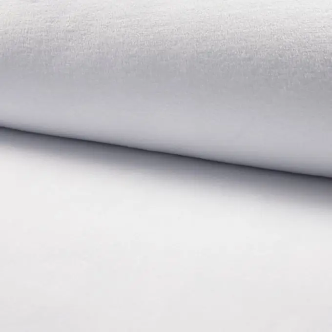 Alpenfleece einfarbig weiß Top-Seller