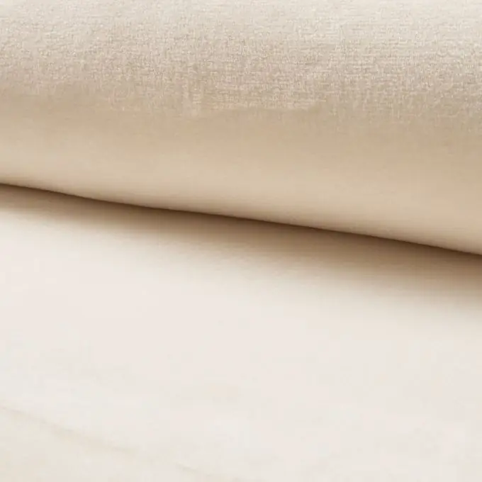 Wochenendangebot Alpenfleece einfarbig ecru