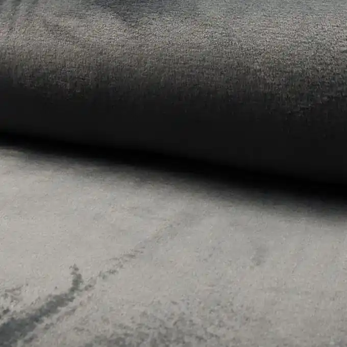 Alpenfleece einfarbig dunkelgrau Preiswert