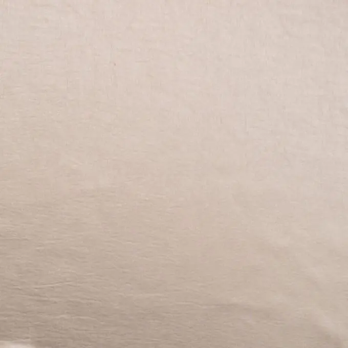 Handgefertigt Satinstoff Polyester ausgewaschen sand