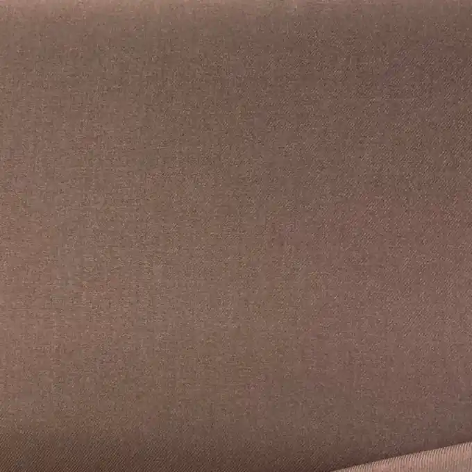 Preis Gesenkt Einfarbiger Gabardine-Stoff für stilvolle Kleidung – braun