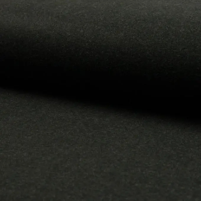 Wollstoff einfarbig Schwarz Solange Der Vorrat Reicht