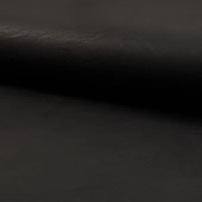 Neue Kollektion Stretch-Kunstleder Schwarz Metallisch 137cm Breit