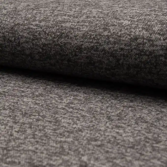 Direktkauf Jersey meliert Dunkelgrau