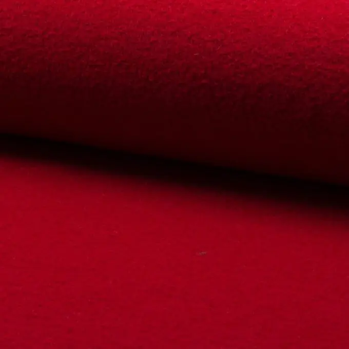 Billig Walkstoff Hellrot