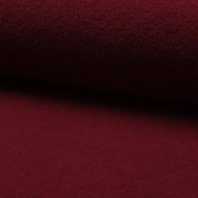 Walkstoff Dunkelrot Preisknaller