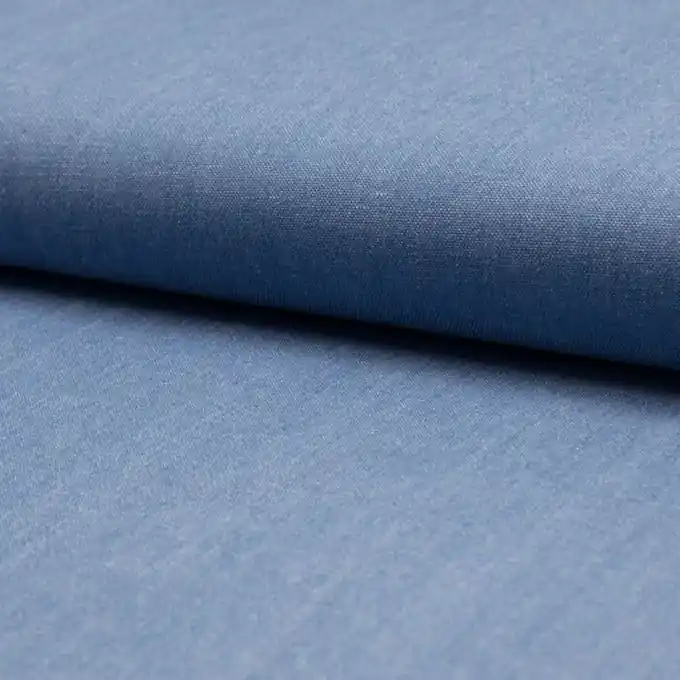 Hellblauer Denim-Stoff 6oz 150cm Breite Neu