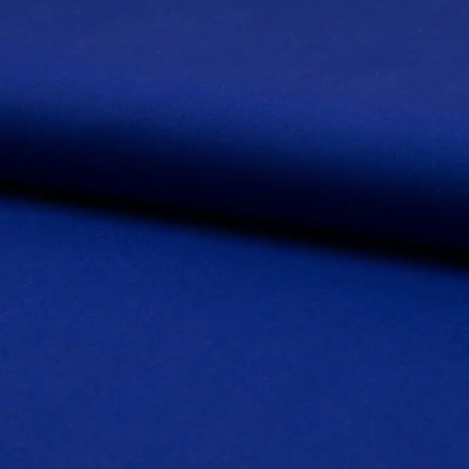 Popeline Baumwolle Stretch Königsblau Ab Werk