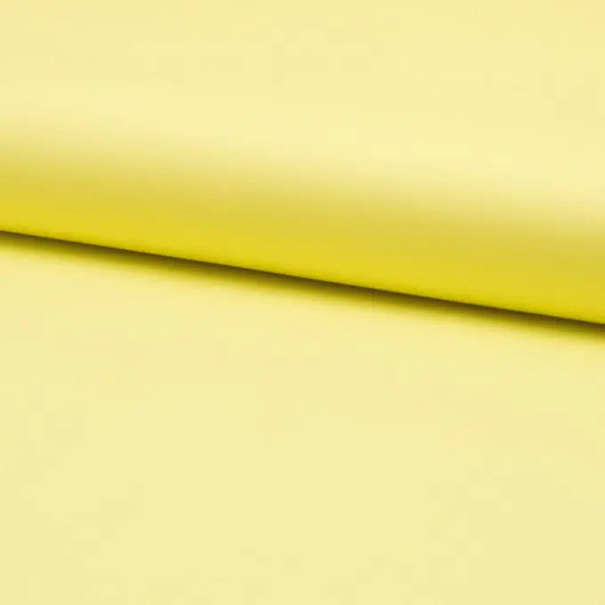 Popeline Baumwolle Stretch Hellgelb Bestpreis