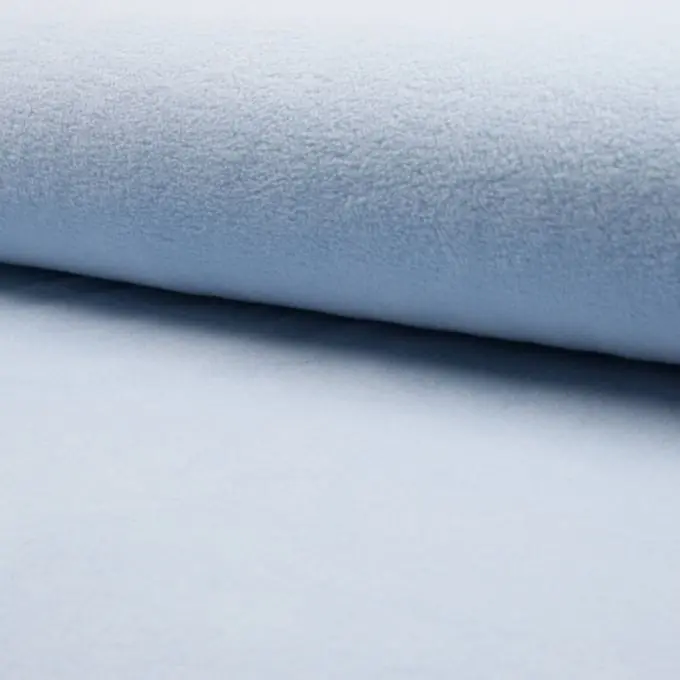 Versand Am Gleichen Tag Hellblaues Fleecegewebe 150cm Breite