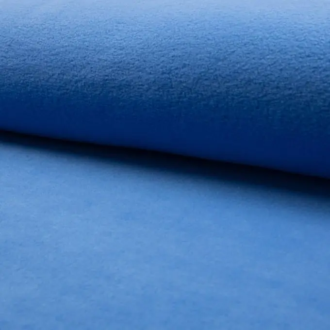 Bestpreis Fleecestoff einfarbig himmelblau