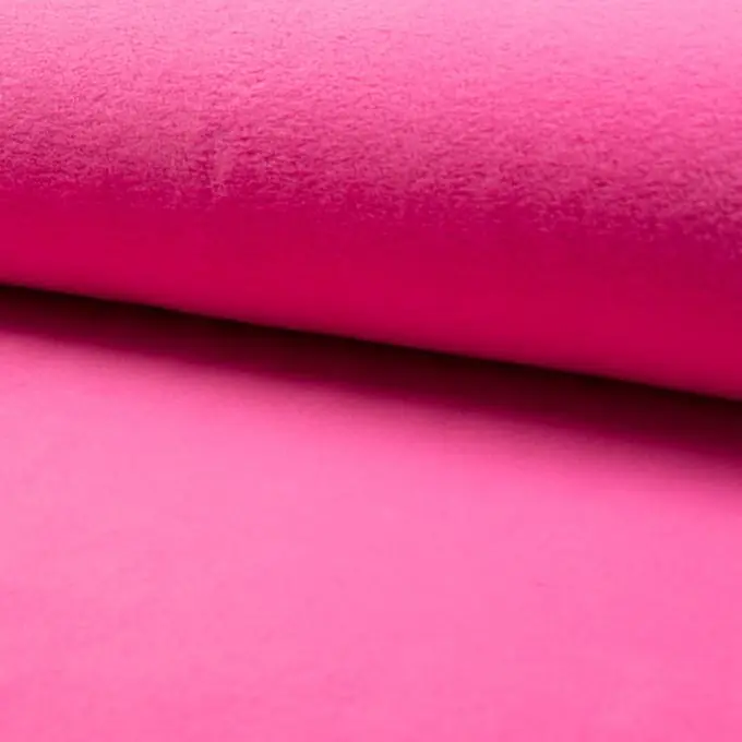 Fleecestoff einfarbig rosa Sale