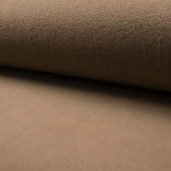 Versand Am Gleichen Tag Fleecestoff Taupe