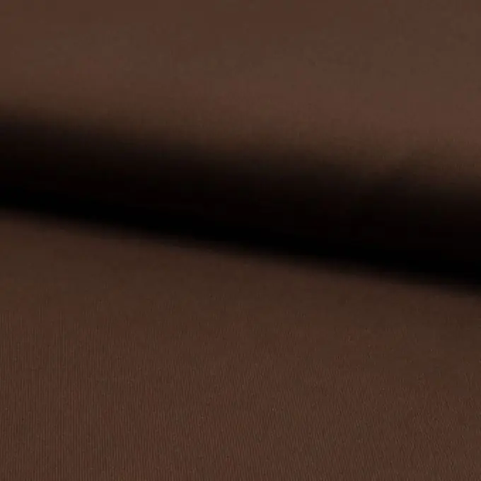Beliebt Köperstoff einfarbig Dunkelbraun