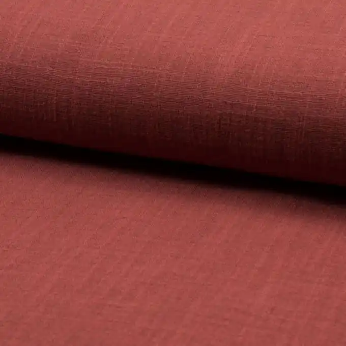 Angebot Baumwollstoff einfarbig braun