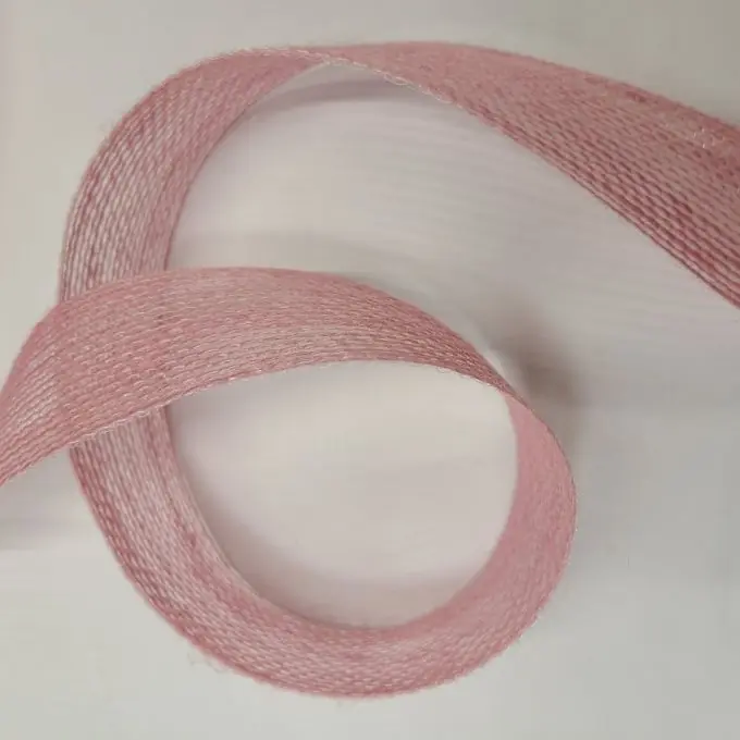 Juteband 40 mm rosa Jetzt Zugreifen