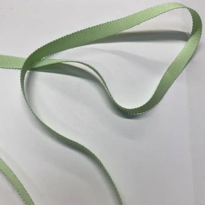 Grobkörniges Band Baumwolle 10 mm hellgrün Jetzt Zugreifen