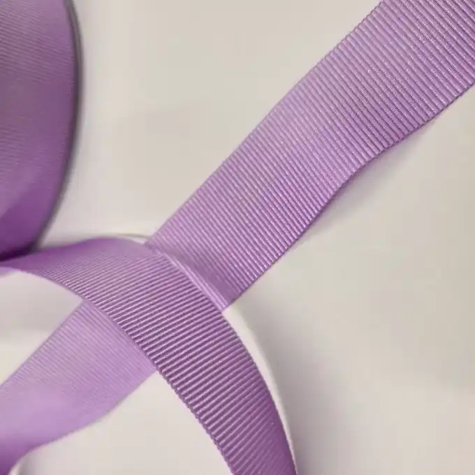 Schweres grobkörniges Band Polyester 25 mm lila Angebot