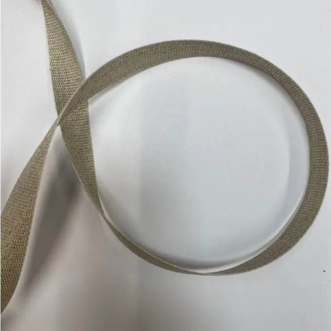 Band Leinen-Baumwolle 15 mm écru Original