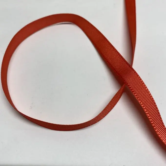 Band Polyester gestreift 10 mm koralle Im Trend