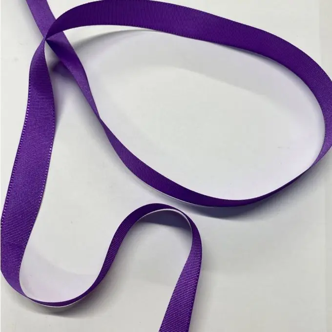 Sichere Zahlung Band Polyester gestreift 16 mm violett