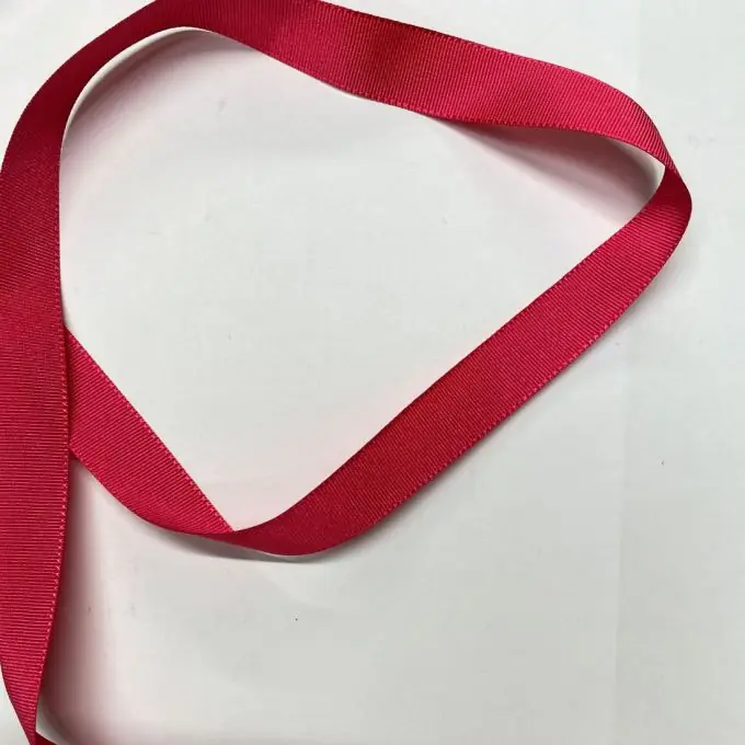 Neue Kollektion Band Polyester gestreift 16 mm fuchsia