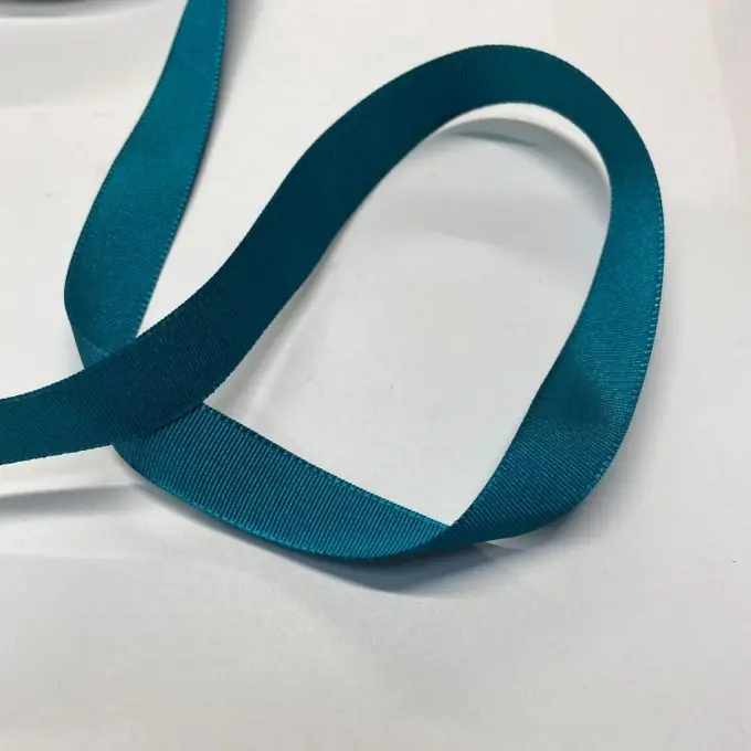 Band Polyester gestreift 16 mm entengrün Geld-Zurück-Garantie