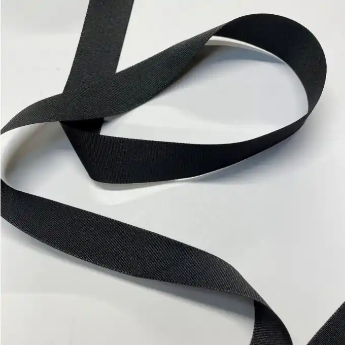 Finale Aktion Band Polyester gestreift 25 mm schwarz