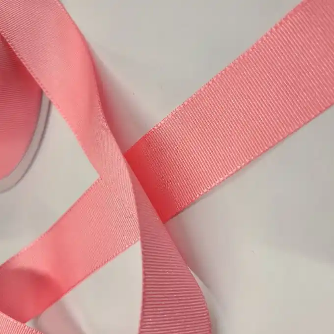 Preis Gesenkt Band Polyester gestreift 25 mm rosa