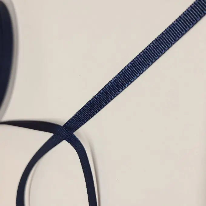 Band Polyester gestreift 6 mm marineblau Must-Have