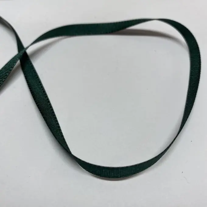 Band Polyester gestreift 6 mm flaschengrün Direktkauf