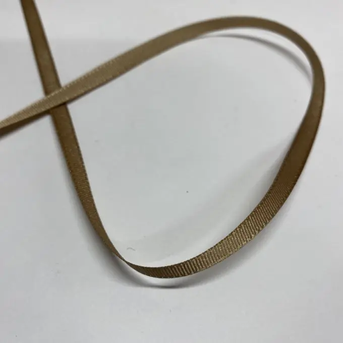 Band Polyester gestreift 6 mm taupe Heißes Angebot