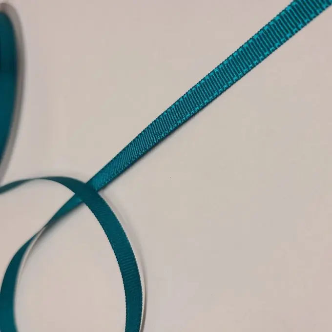 Preis Gesenkt Band Polyester gestreift 6 mm entengrün